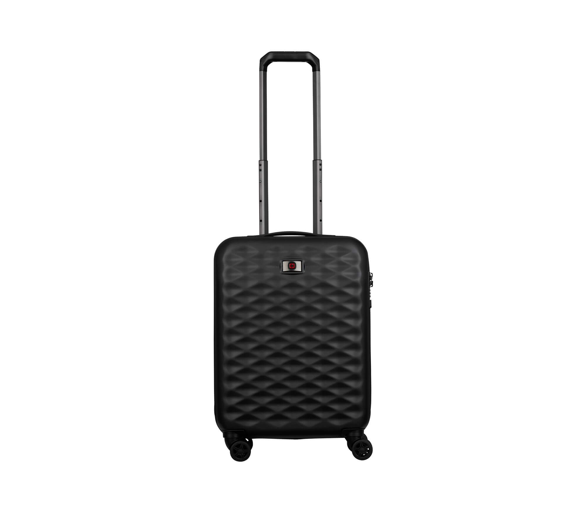 Куфар за багаж на колелца 604336 Wenger Lumen Hardside Luggage 20, 32 литра, черен