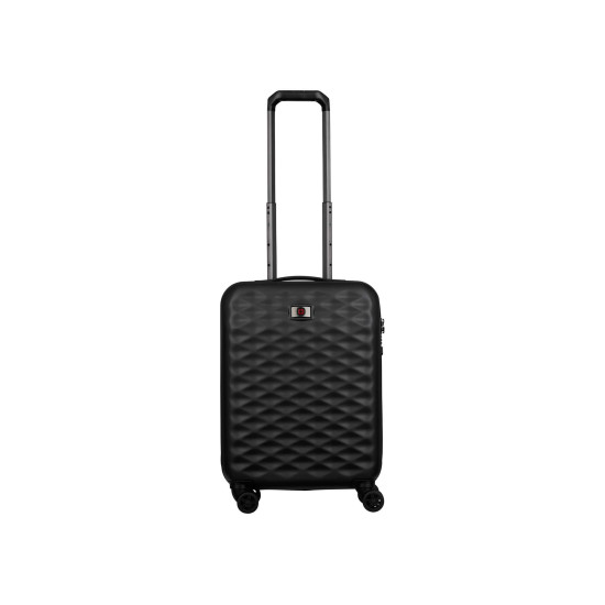 Куфар за багаж на колелца 604336 Wenger Lumen Hardside Luggage 20, 32 литра, черен