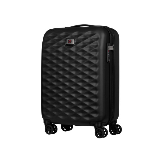 Куфар за багаж на колелца 604336 Wenger Lumen Hardside Luggage 20, 32 литра, черен