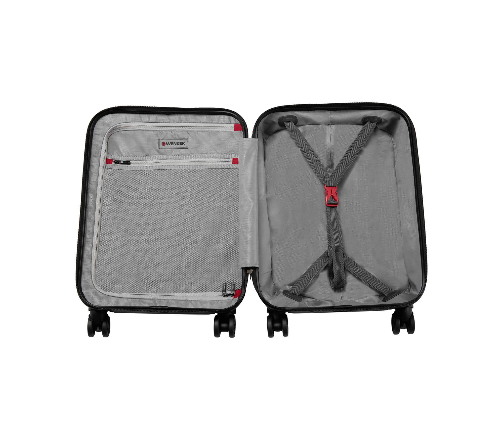 Куфар за багаж на колелца 604338 Wenger Lumen Hardside Luggage 20, 32 литра, сив