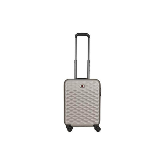 Куфар за багаж на колелца 606497 Wenger Lumen Hardside Luggage 20 , 32 литра, сребрист
