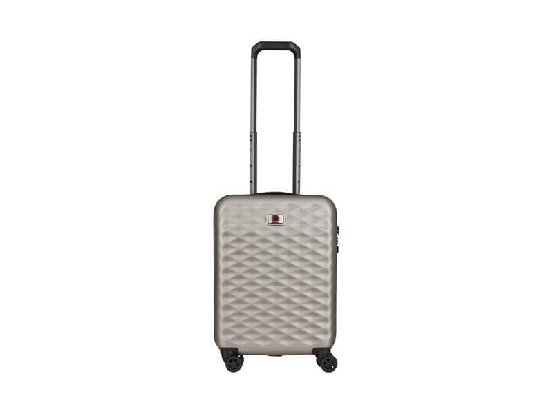 Куфар за багаж на колелца 606497 Wenger Lumen Hardside Luggage 20 , 32 литра, сребрист