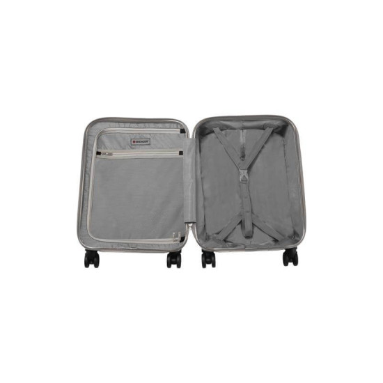 Куфар за багаж на колелца 606497 Wenger Lumen Hardside Luggage 20 , 32 литра, сребрист