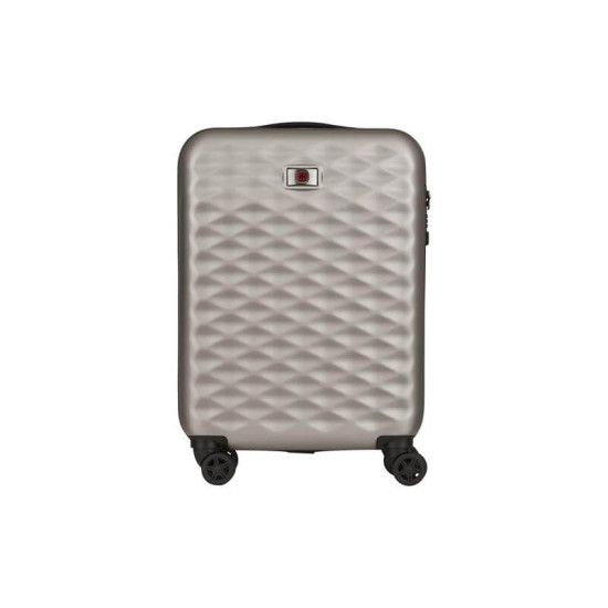 Куфар за багаж на колелца 606497 Wenger Lumen Hardside Luggage 20 , 32 литра, сребрист