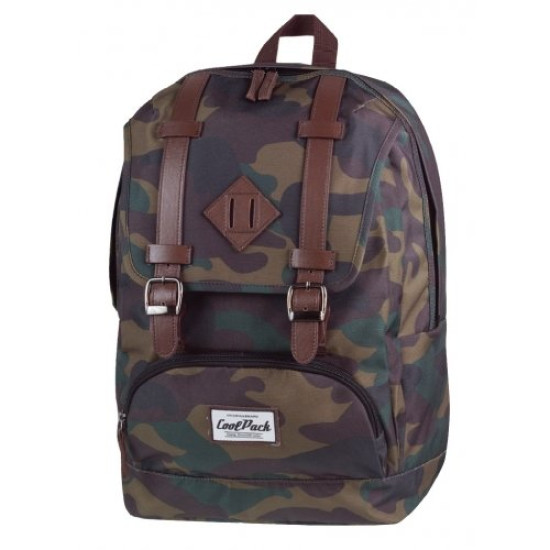 Ученическа раница Coolpack city camouflage 72229