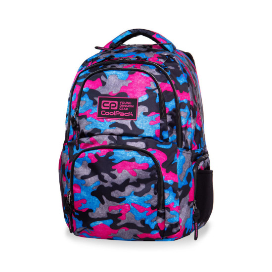 Ученическа раница Coolpack aero – camo fusion pink B34093