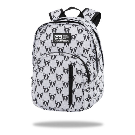 Ученическа раница Coolpack discovery french bulldog C38247