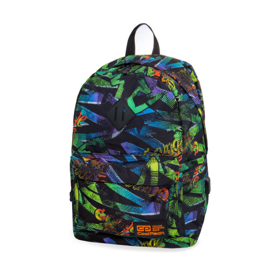 Ученическа раница Coolpack cross usb grunge time B26035