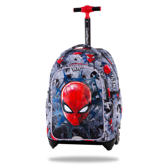 Ученическа раница на колела jack spiderman black B53303