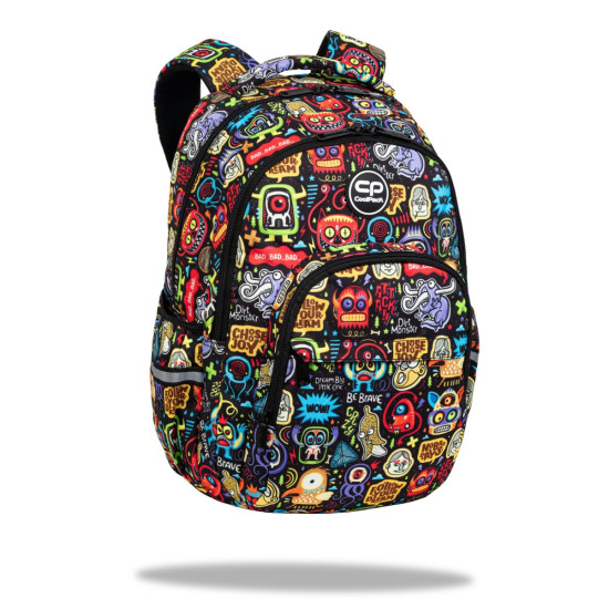 Ученическа раница Coolpack basic plus scary stickers F003696